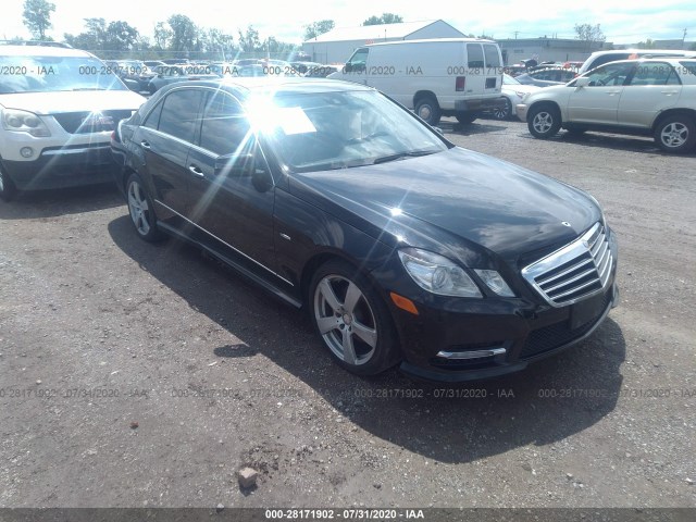 MERCEDES-BENZ E-CLASS 2012 wddhf8jb9ca601685