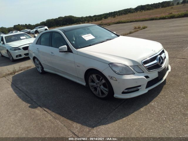 MERCEDES-BENZ E-CLASS 2012 wddhf8jb9ca623069