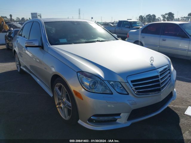 MERCEDES-BENZ E 550 2012 wddhf9bb9ca545364