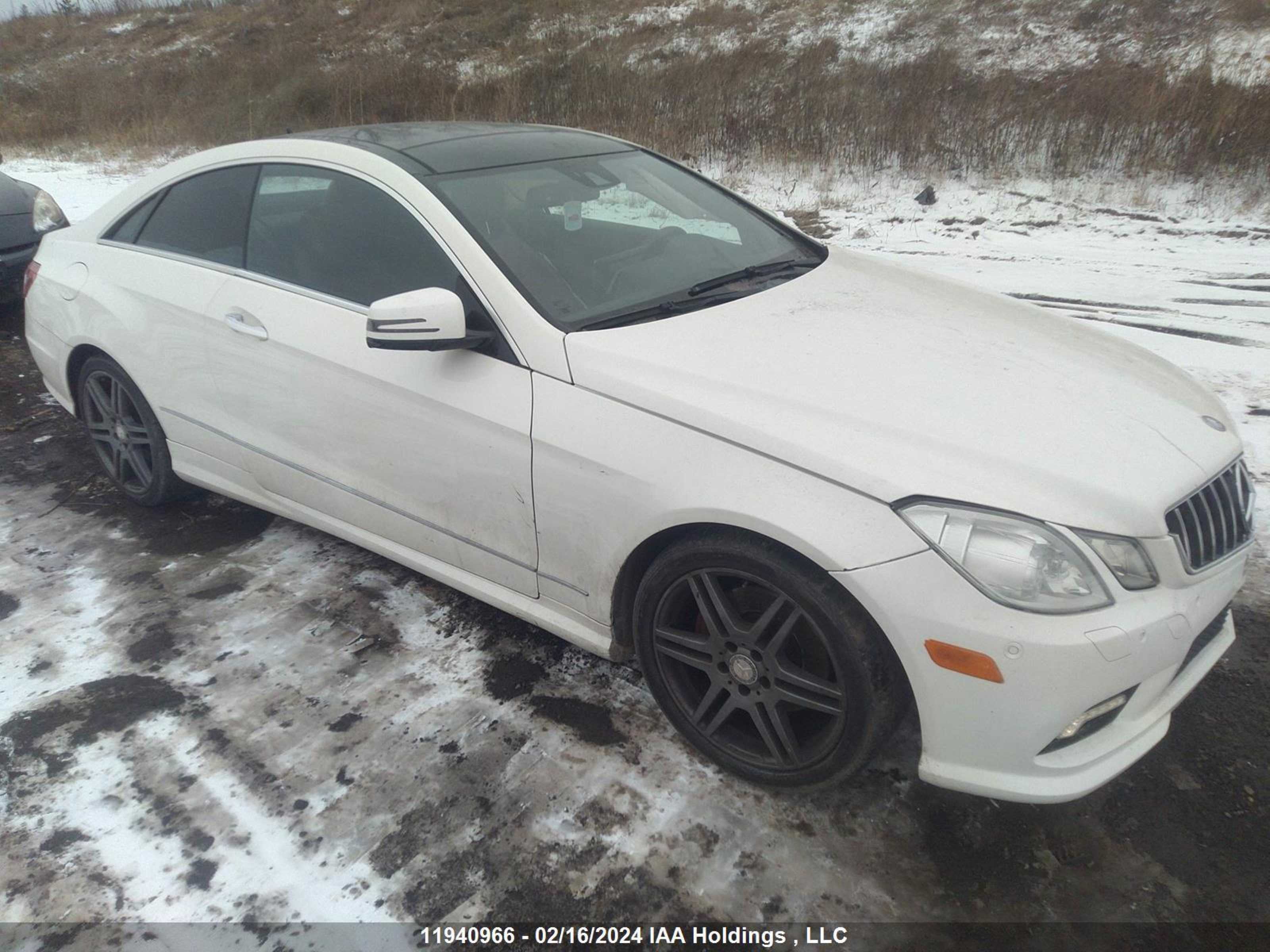 MERCEDES-BENZ E-KLASSE 2011 wddkj5gb6bf080341