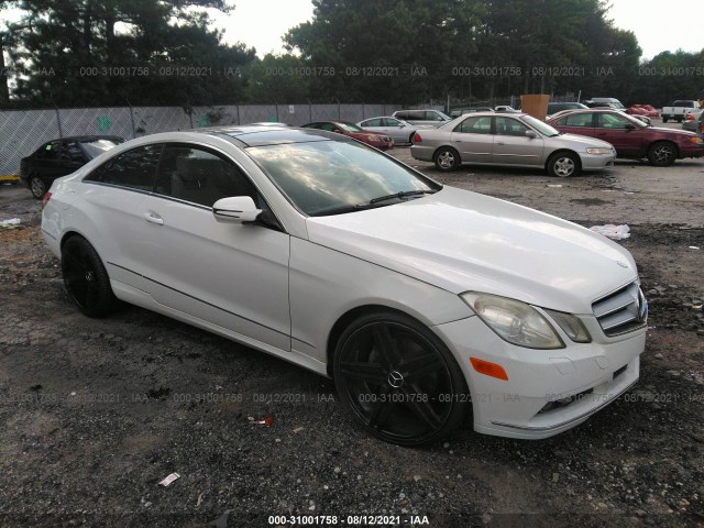 MERCEDES-BENZ E-CLASS 2010 wddkj5gb9af009651