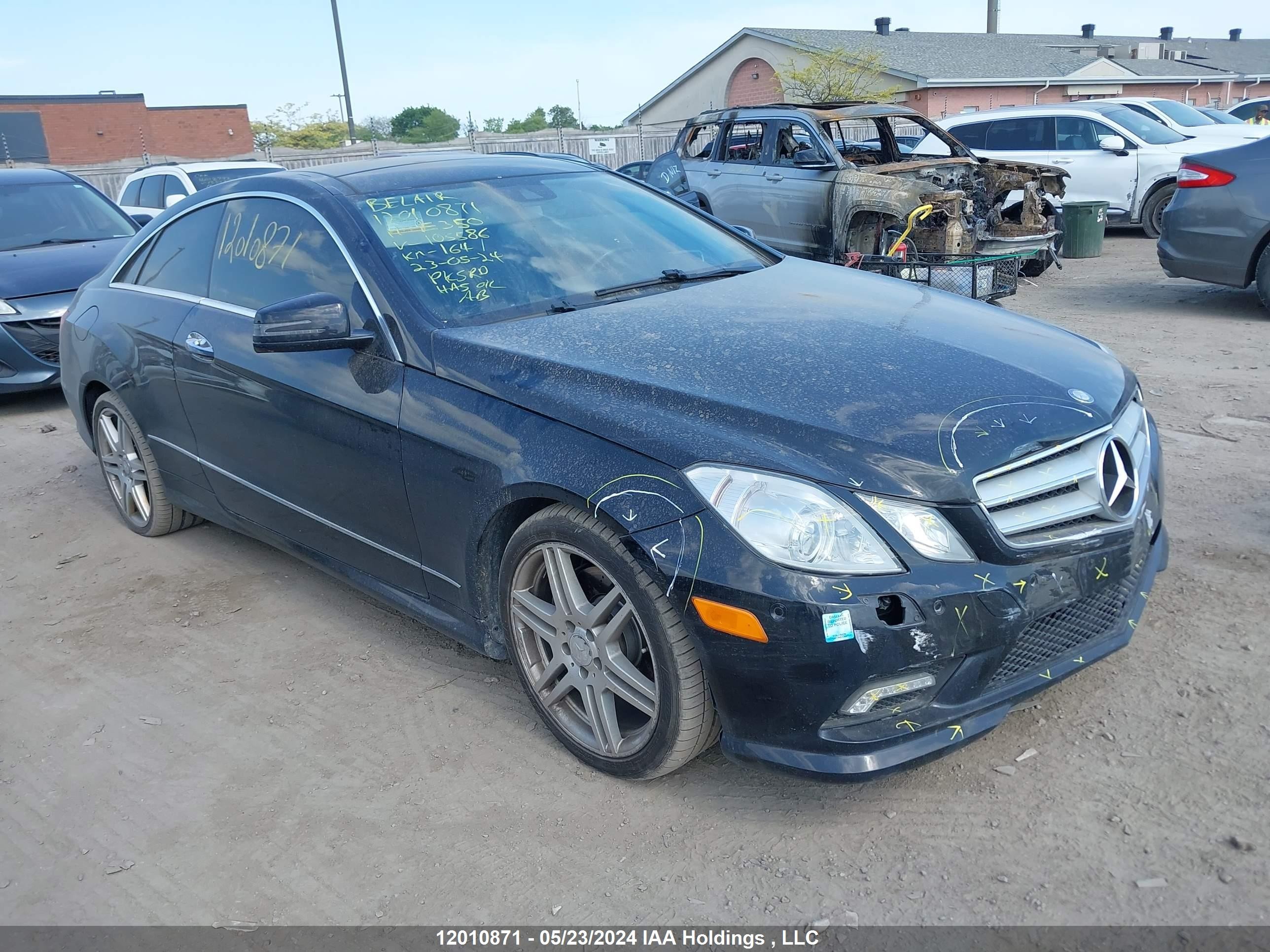 MERCEDES-BENZ E-KLASSE 2011 wddkj5gb9bf105586