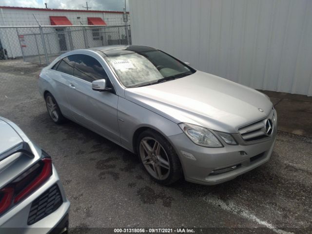 MERCEDES-BENZ E-CLASS 2012 wddkj5kb5cf139288