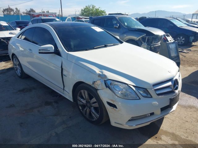 MERCEDES-BENZ E 2012 wddkj5kbxcf176434