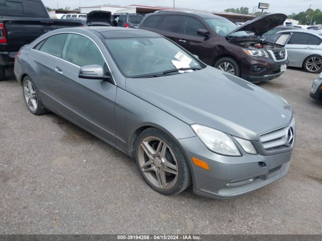 MERCEDES-BENZ E 2013 wddkj5kbxdf206694