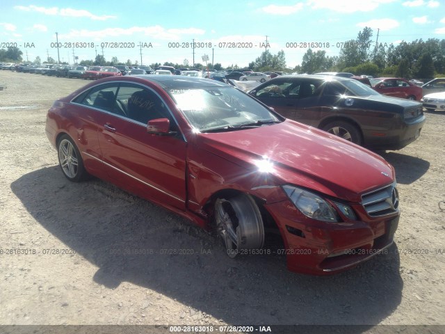 MERCEDES-BENZ E-CLASS 2012 wddkj8jb4cf175363