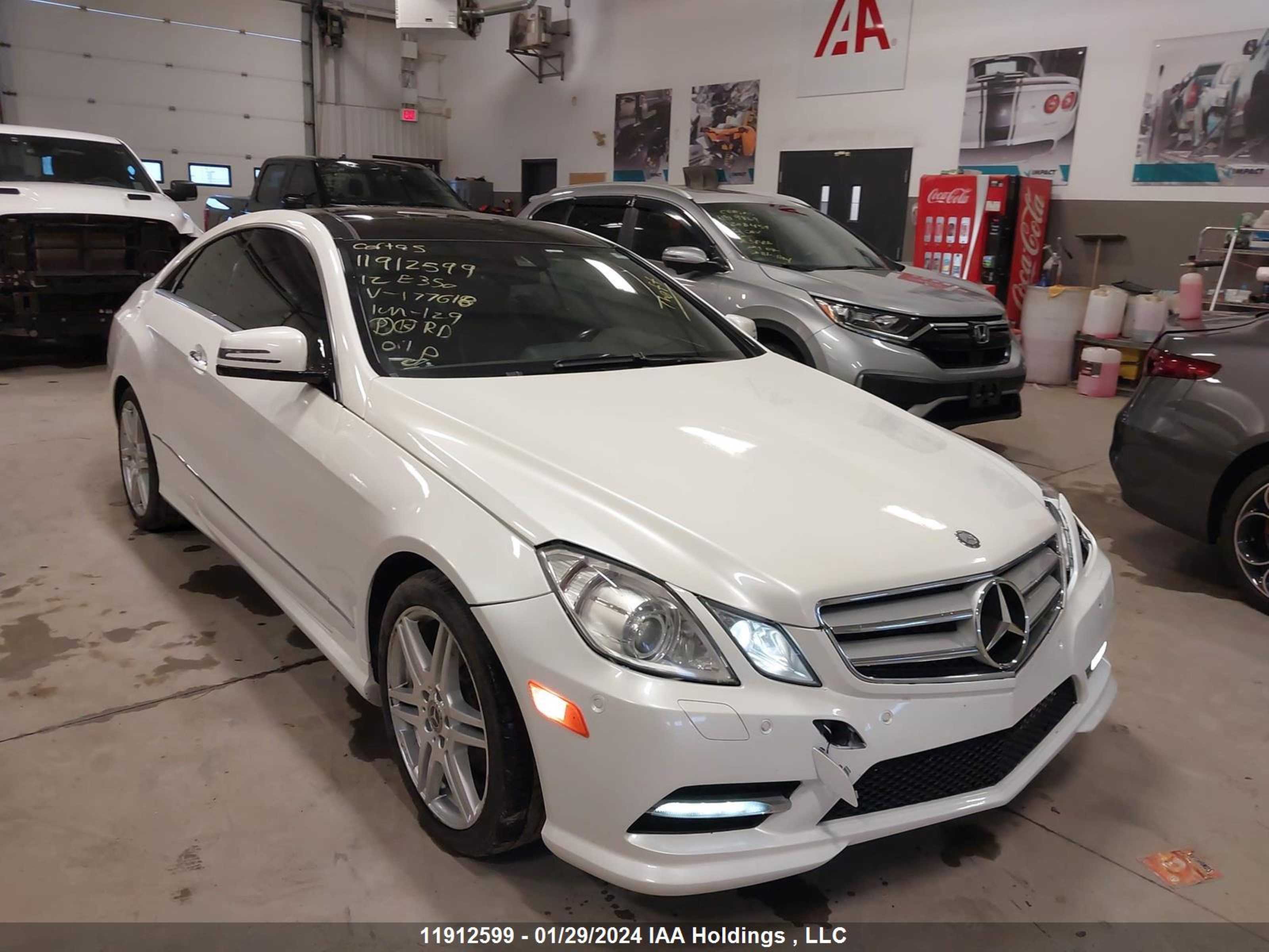 MERCEDES-BENZ E-KLASSE 2012 wddkj8jbxcf177618