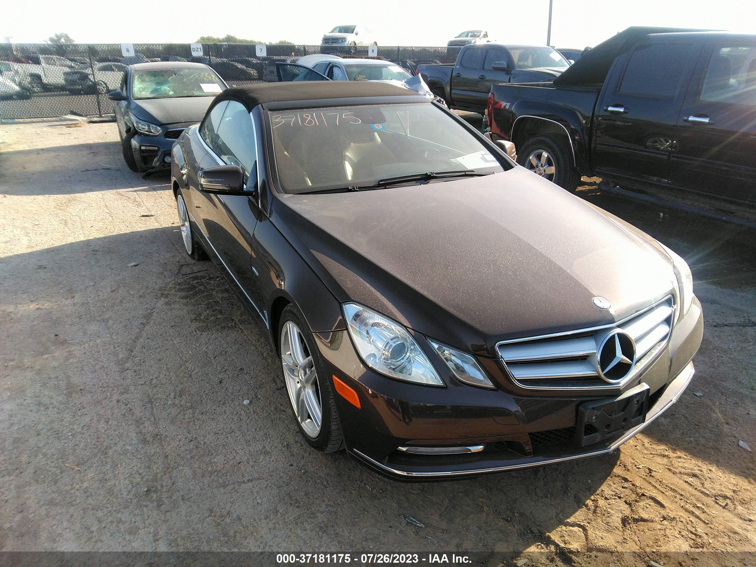 MERCEDES-BENZ E-KLASSE 2012 wddkk5kf0cf154460