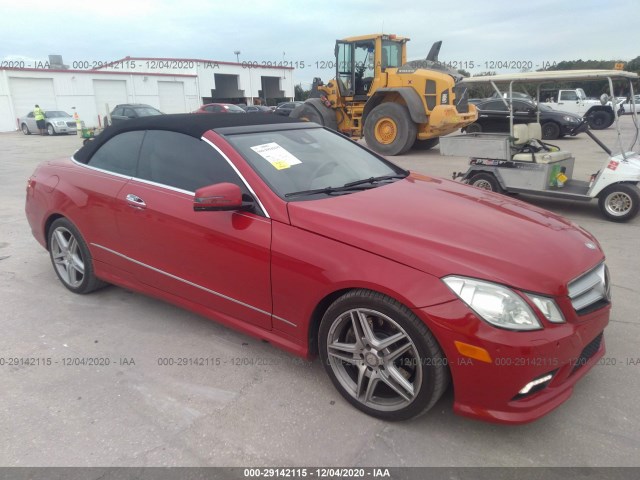 MERCEDES-BENZ E-CLASS 2011 wddkk7cf9bf056634