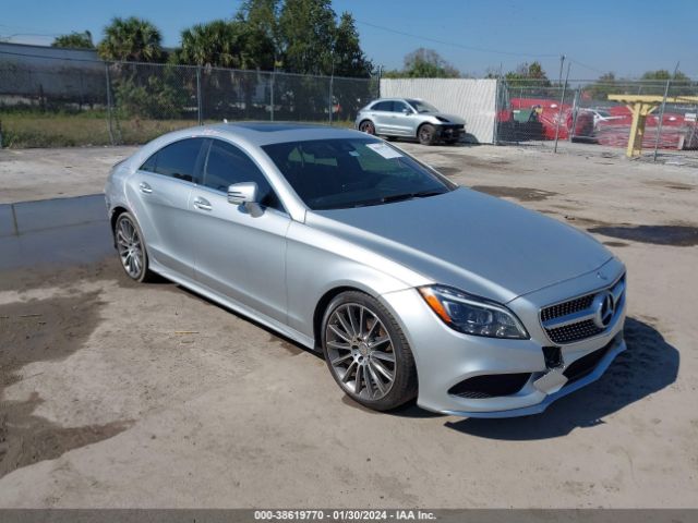 MERCEDES-BENZ CLS 400 2015 wddlj6fb4fa159098