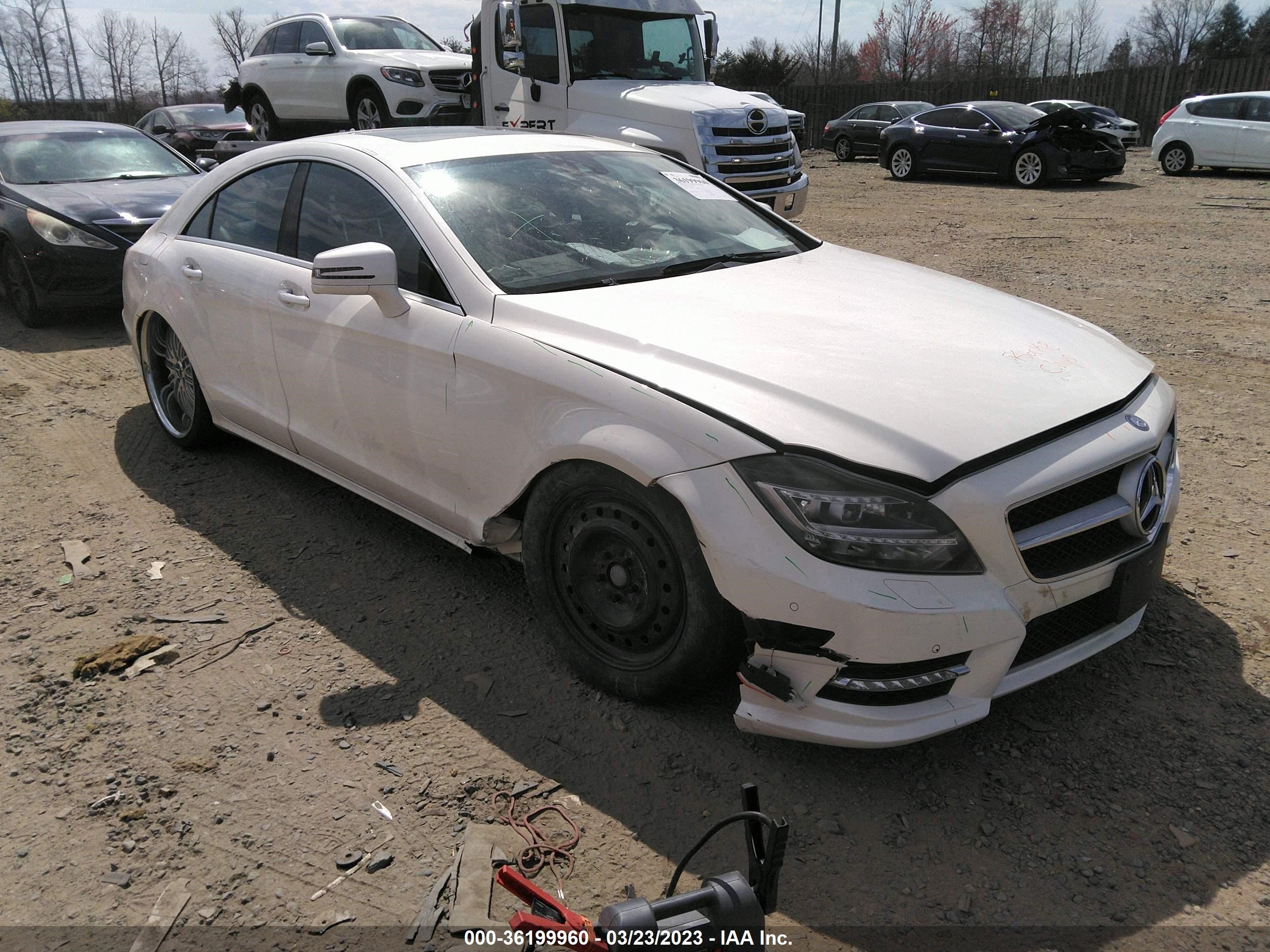 MERCEDES-BENZ CLS-KLASSE 2012 wddlj7db2ca057254