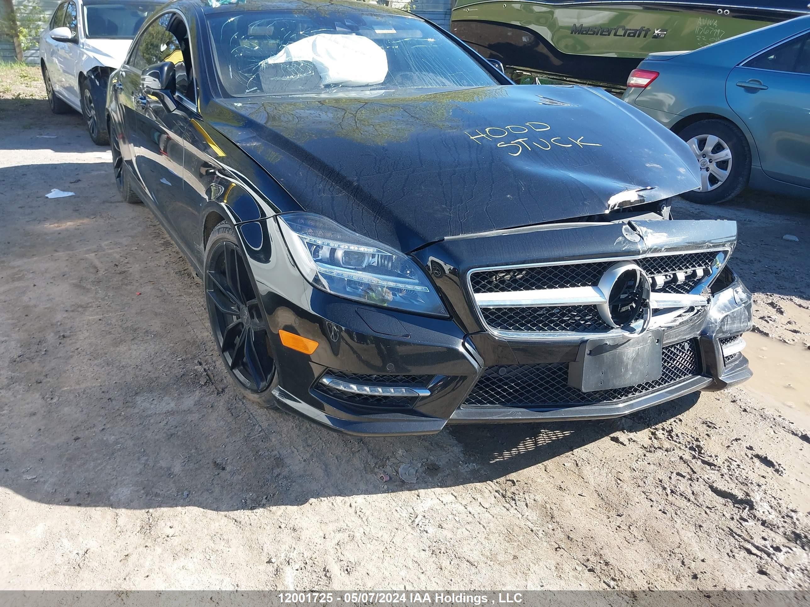 MERCEDES-BENZ CLS-KLASSE 2013 wddlj9bb1da083621