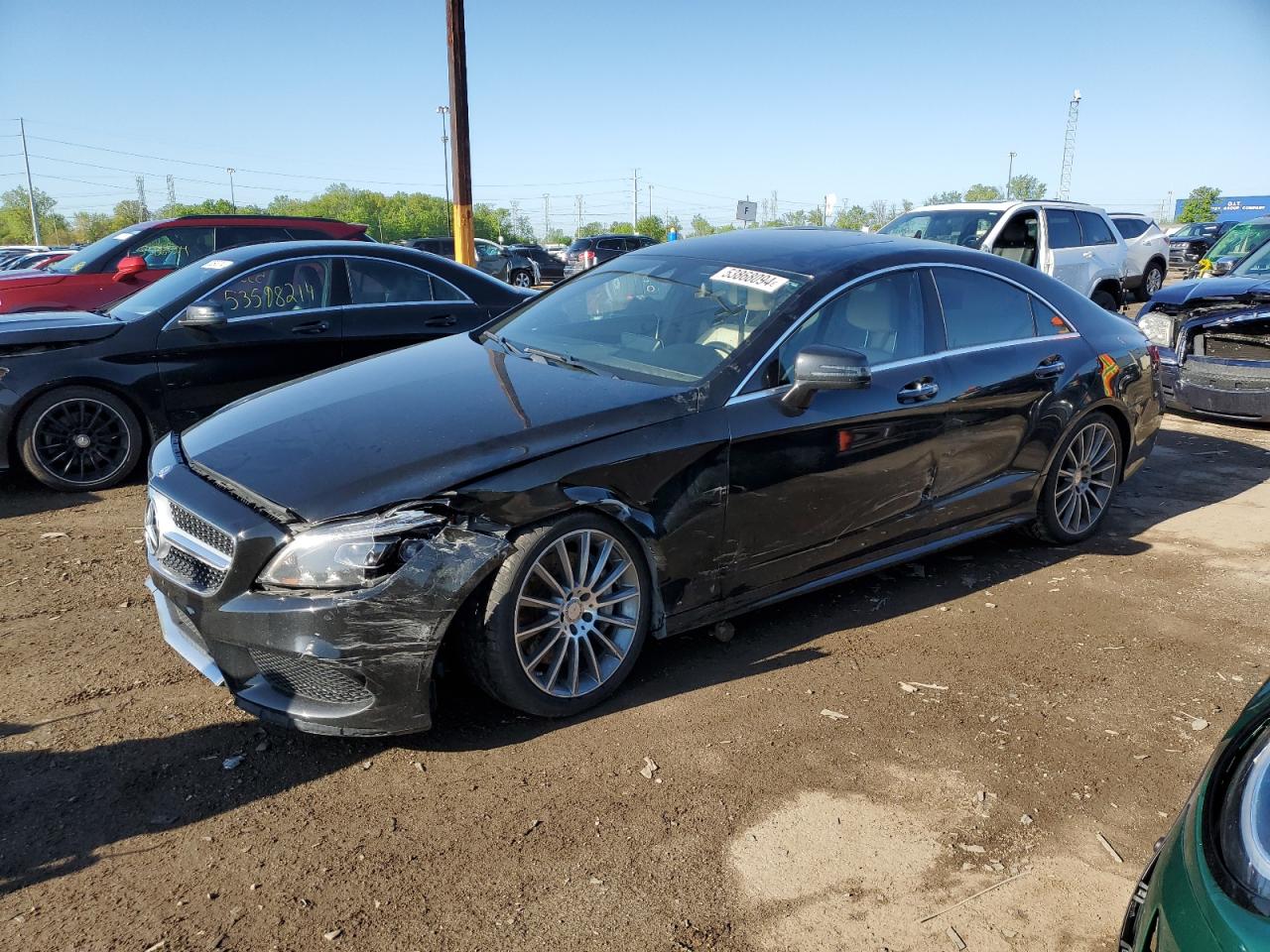 MERCEDES-BENZ CLS-KLASSE 2015 wddlj9bb7fa154470