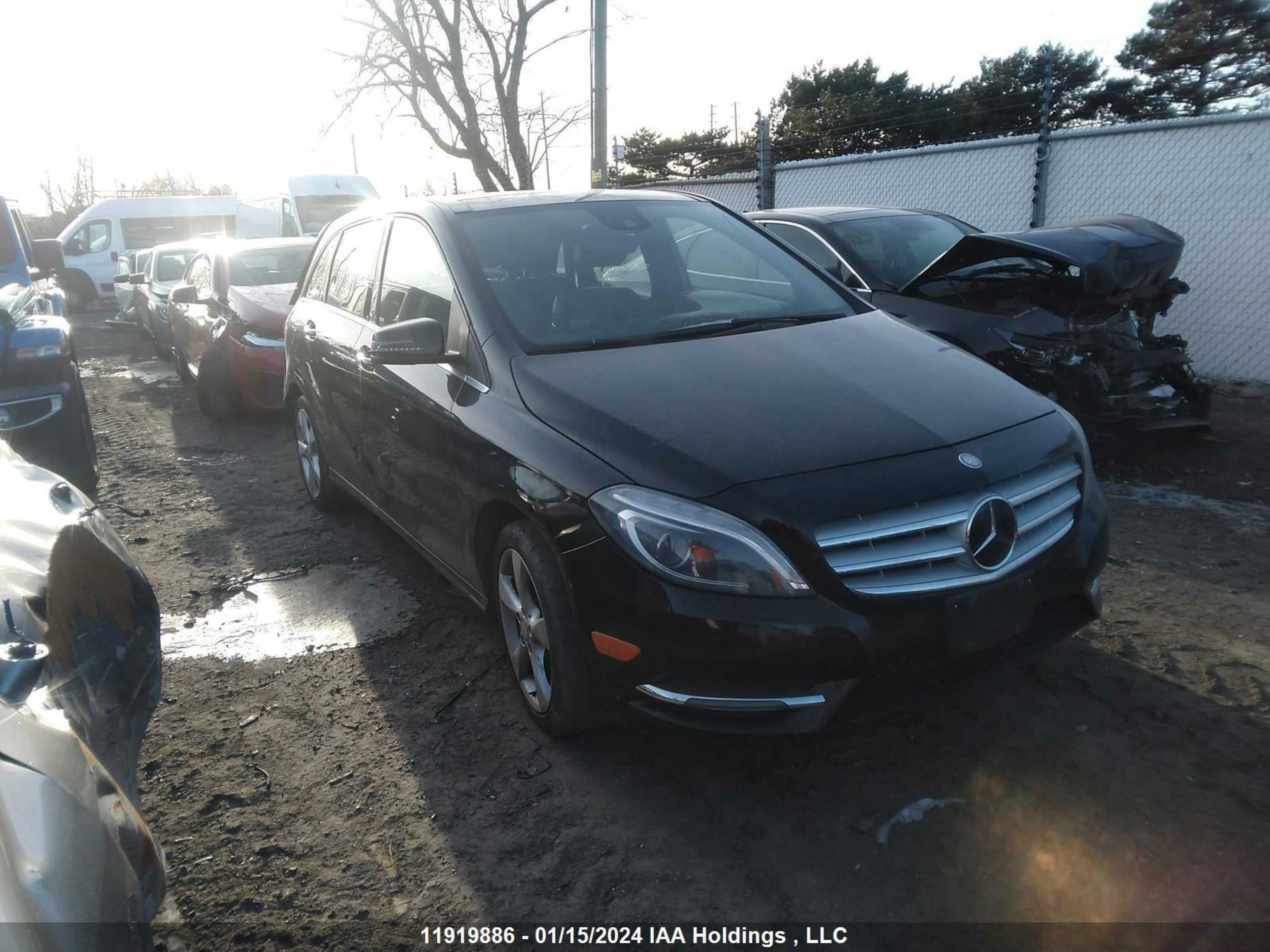 MERCEDES-BENZ B-KLASSE 2014 wddmh4ebxej279976