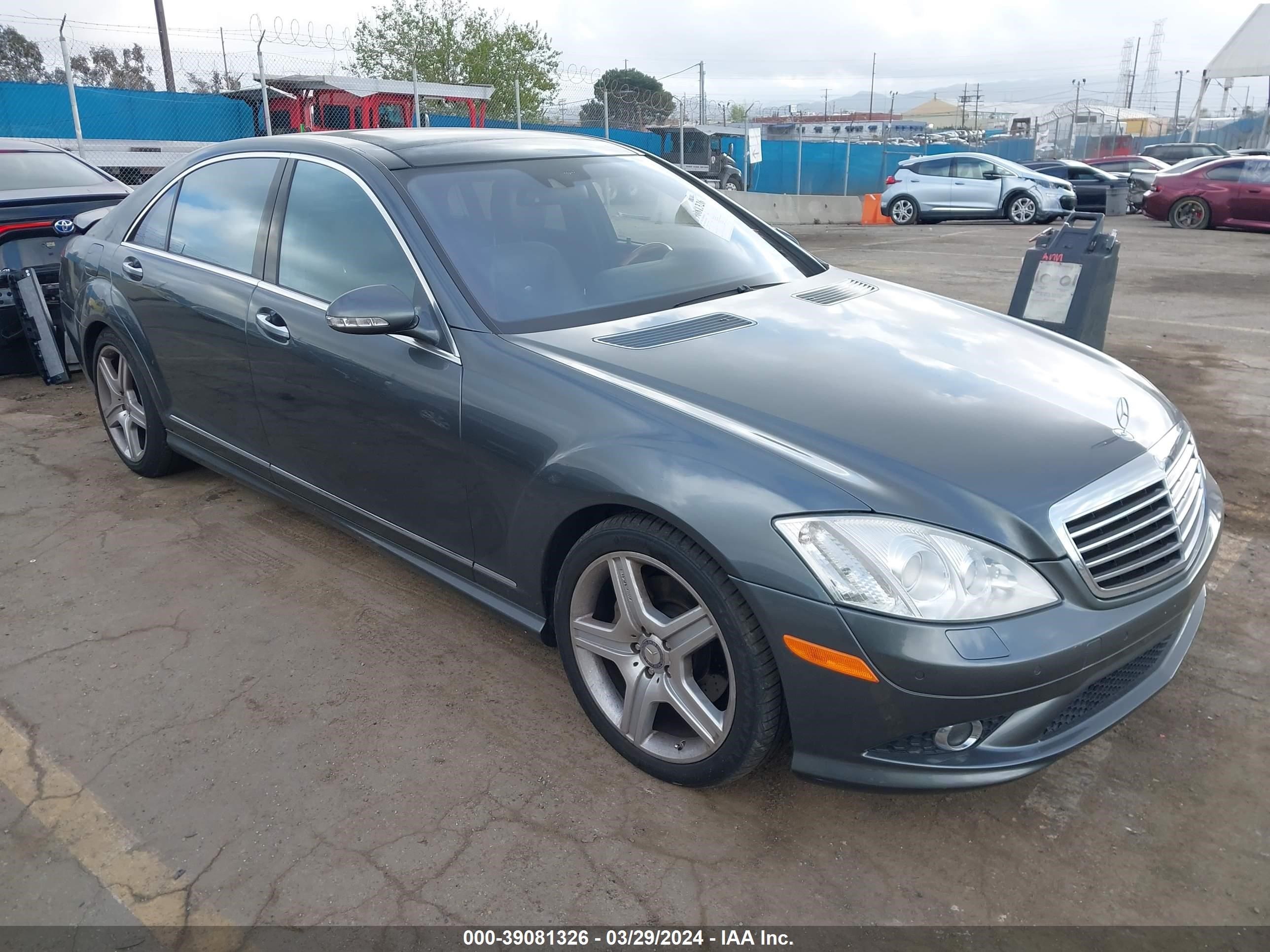 MERCEDES-BENZ S-KLASSE 2009 wddng71x29a285013