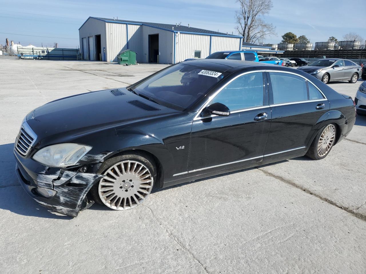 MERCEDES-BENZ S 600 2007 wddng76x97a109338