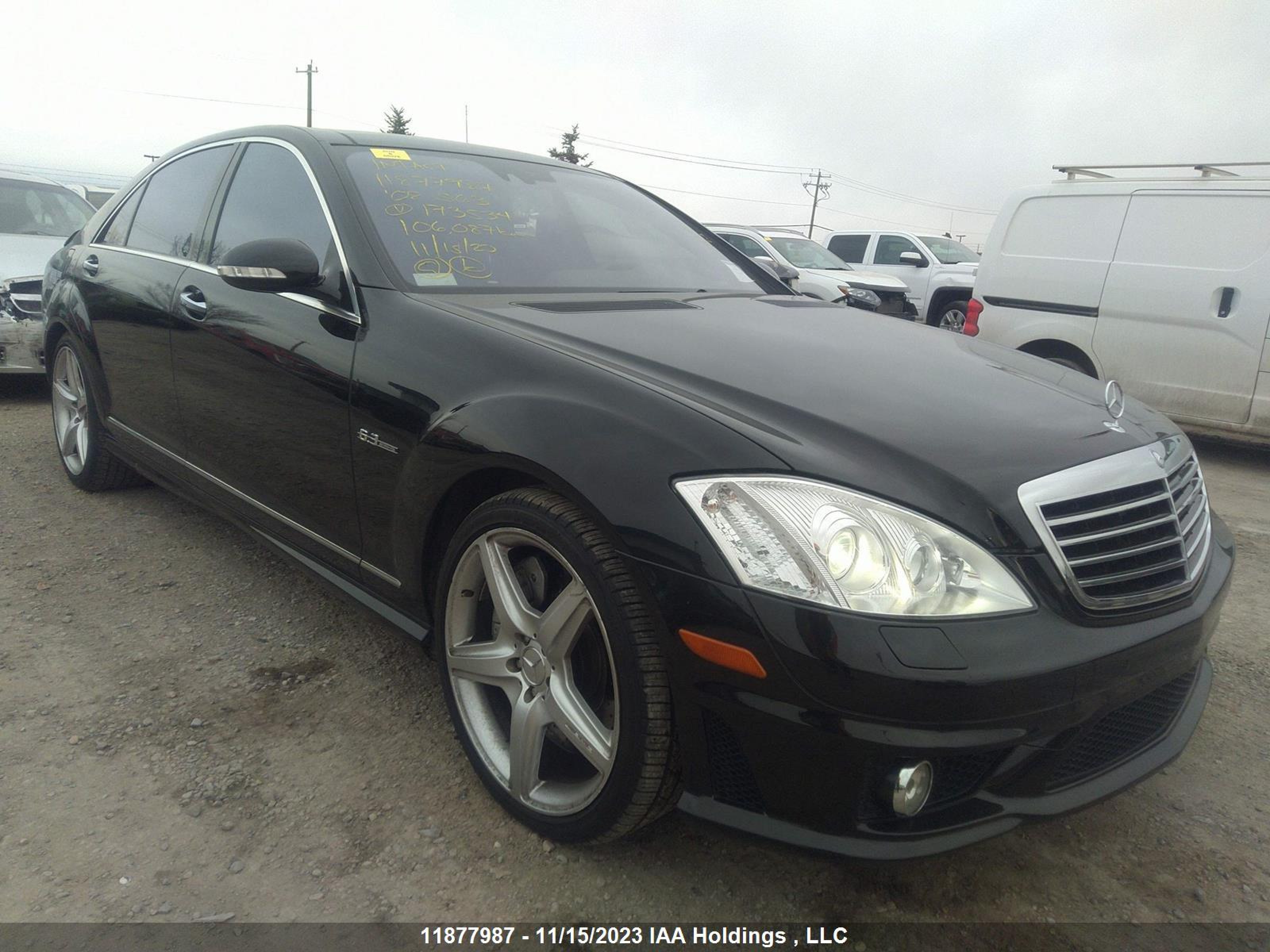 MERCEDES-BENZ S-KLASSE 2008 wddng77xx8a173534