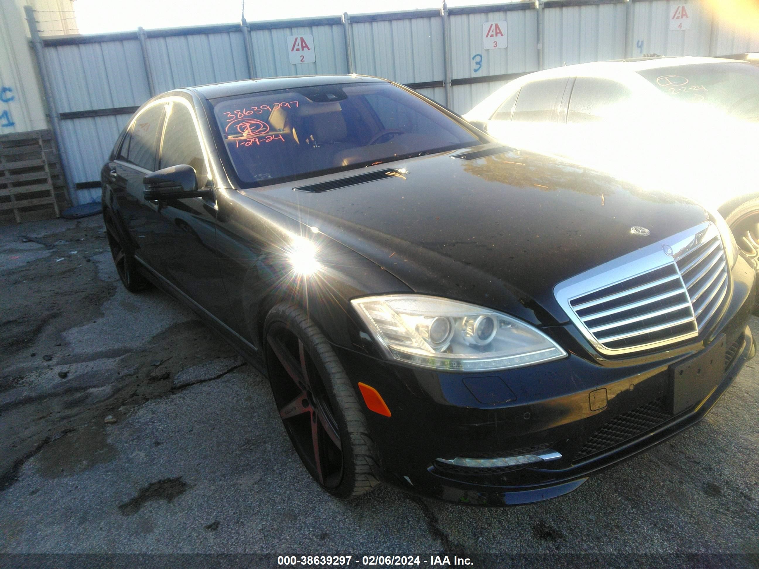 MERCEDES-BENZ S-KLASSE 2010 wddng7bb2aa333617