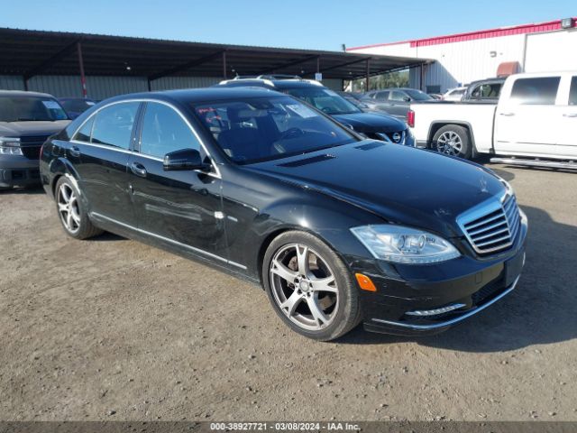 MERCEDES-BENZ S 550 2012 wddng7db1ca437595