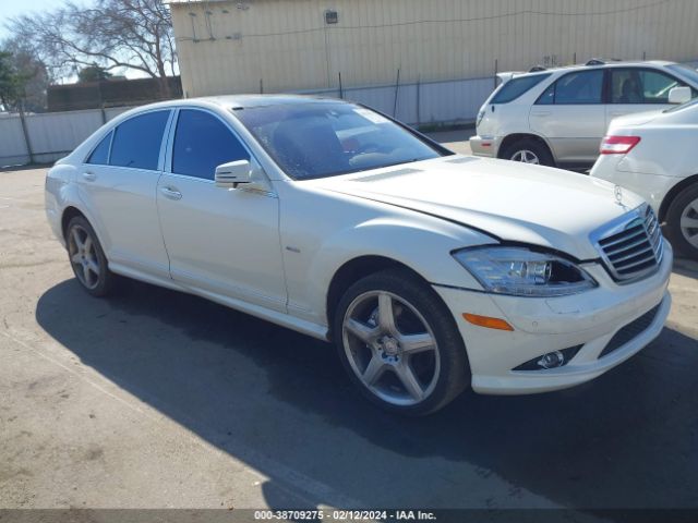 MERCEDES-BENZ S 550 2012 wddng7db2ca481721