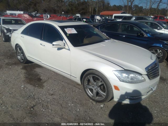 MERCEDES-BENZ S-CLASS 2013 wddng7db2da534189