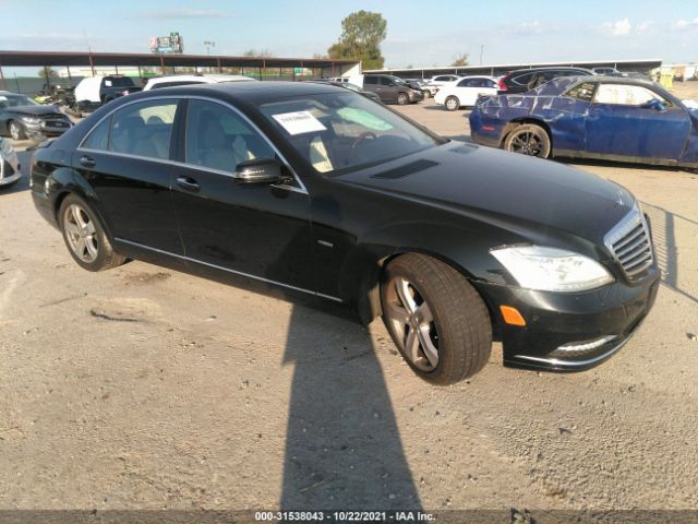 MERCEDES-BENZ S-CLASS 2012 wddng7db3ca454947