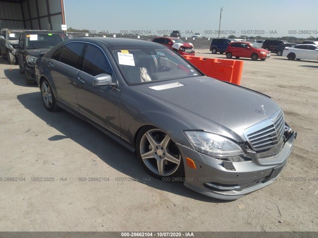 MERCEDES-BENZ S-CLASS 2013 wddng7db3da492499