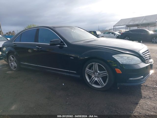 MERCEDES-BENZ S 550 2012 wddng7db5ca429788