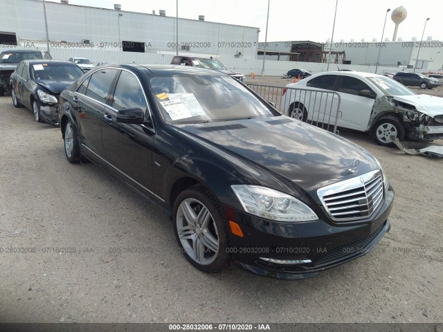 MERCEDES-BENZ S-CLASS 2012 wddng7db5ca429824