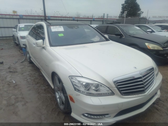 MERCEDES-BENZ S-CLASS 2012 wddng7db5ca477551