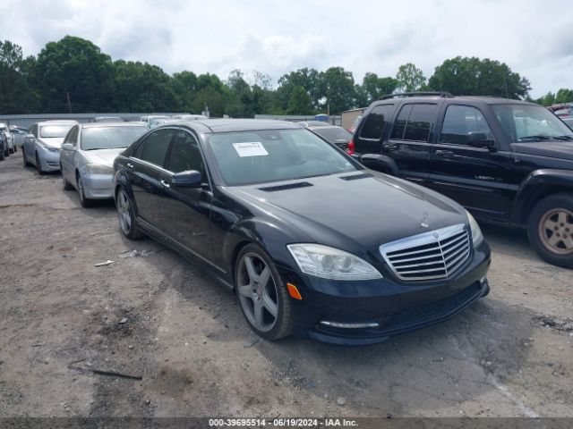 MERCEDES-BENZ S-CLASS 2013 wddng7db6da519887