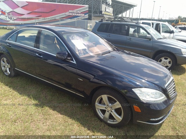 MERCEDES-BENZ S-CLASS 2012 wddng7db7ca434667