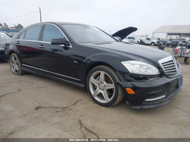 MERCEDES-BENZ S 550 2012 wddng7db7ca439934