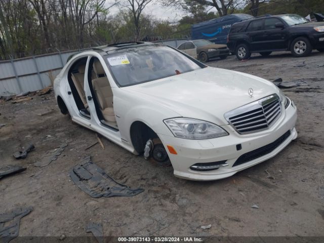 MERCEDES-BENZ S 550 2012 wddng7db9ca464320