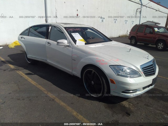 MERCEDES-BENZ S-CLASS 2012 wddng7db9ca471557