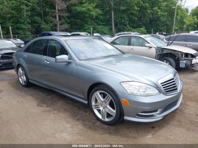 MERCEDES-BENZ S-CLASS 2013 wddng7db9da500444