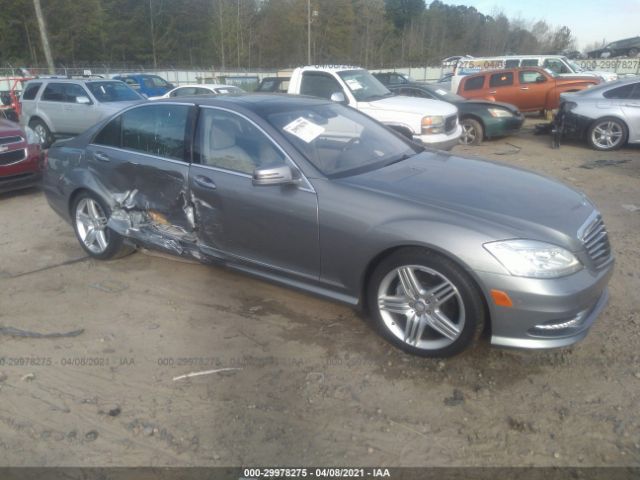 MERCEDES-BENZ S-CLASS 2013 wddng7db9da502498