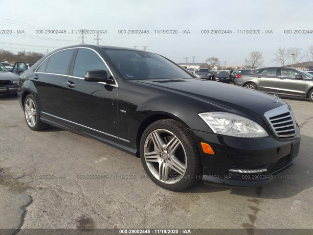 MERCEDES-BENZ S-CLASS 2012 wddng9eb1ca436392