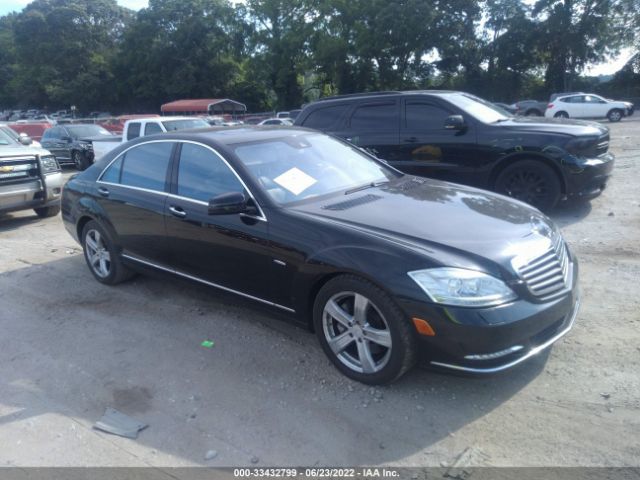 MERCEDES-BENZ S-CLASS 2012 wddng9eb6ca424979