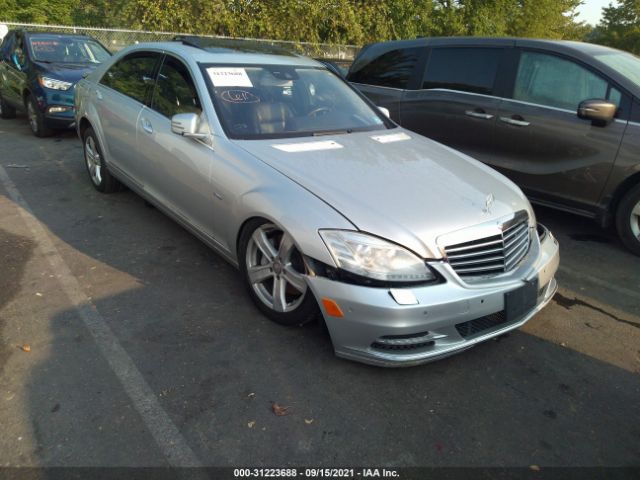 MERCEDES-BENZ S-CLASS 2012 wddng9eb6ca429230