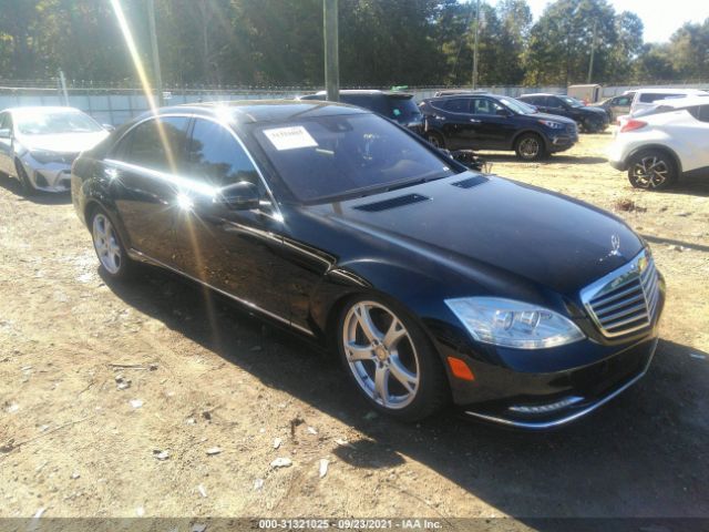 MERCEDES-BENZ S-CLASS 2013 wddng9ebxda503525