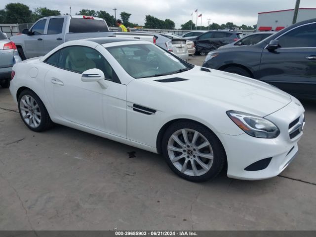 MERCEDES-BENZ SLC-CLASS 2018 wddpk3ja1jf155520