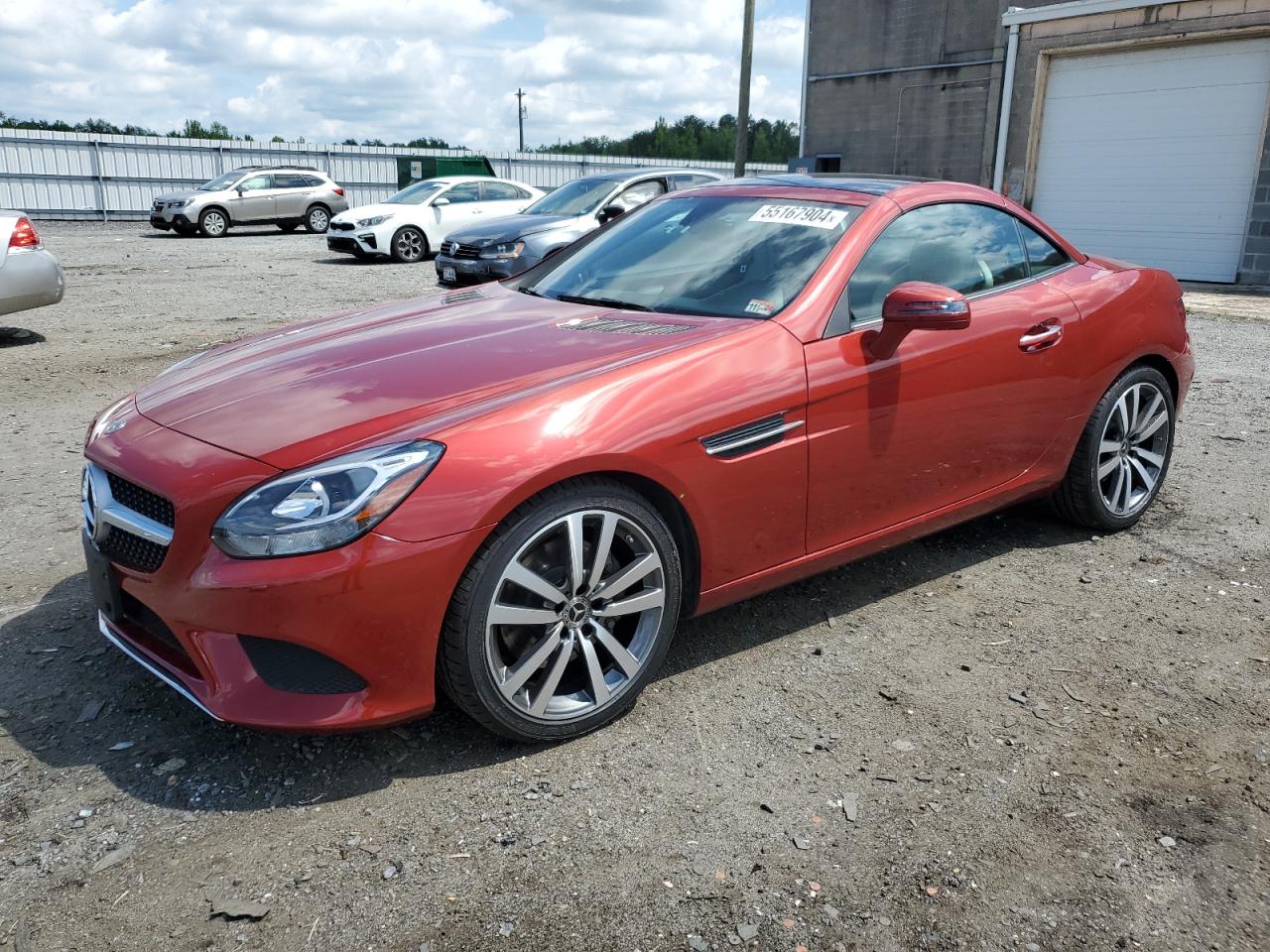 MERCEDES-BENZ SLC-KLASSE 2019 wddpk3ja2kf156905