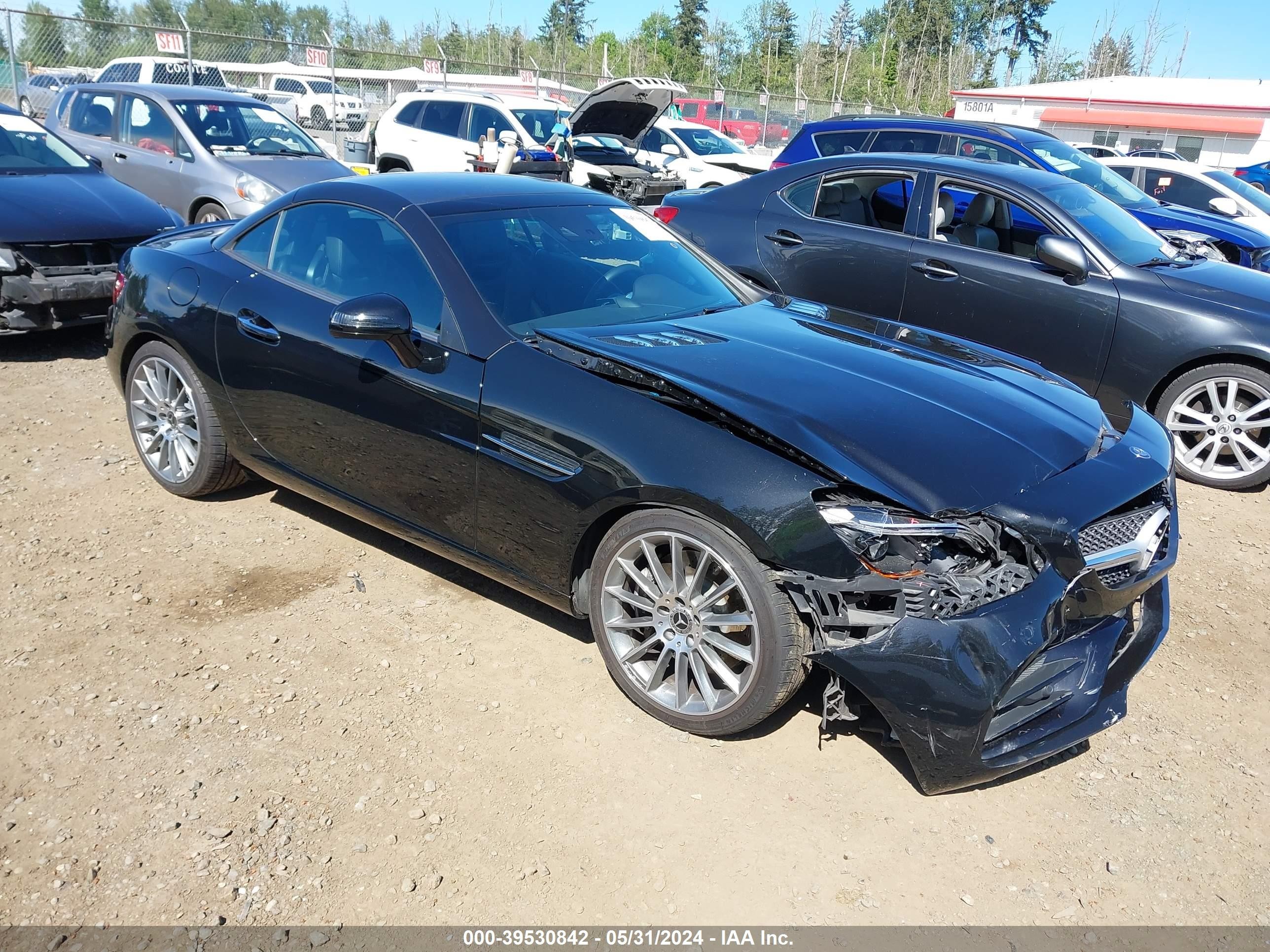 MERCEDES-BENZ SLC-KLASSE 2018 wddpk3ja3jf151369