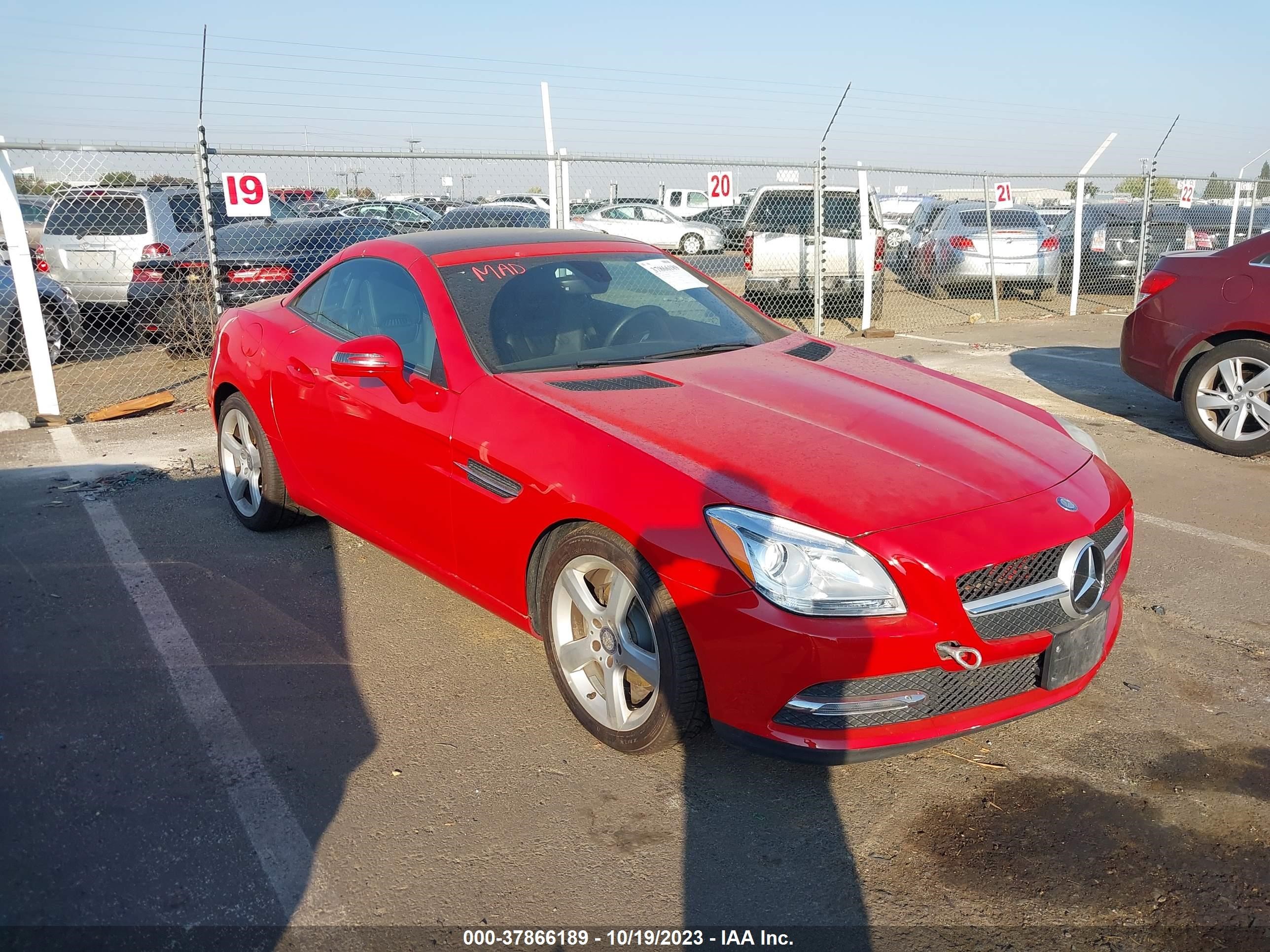 MERCEDES-BENZ SLK-KLASSE 2015 wddpk4ha6ff099996