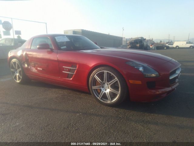 MERCEDES-BENZ SLS AMG 2012 wddrj7haxca008556