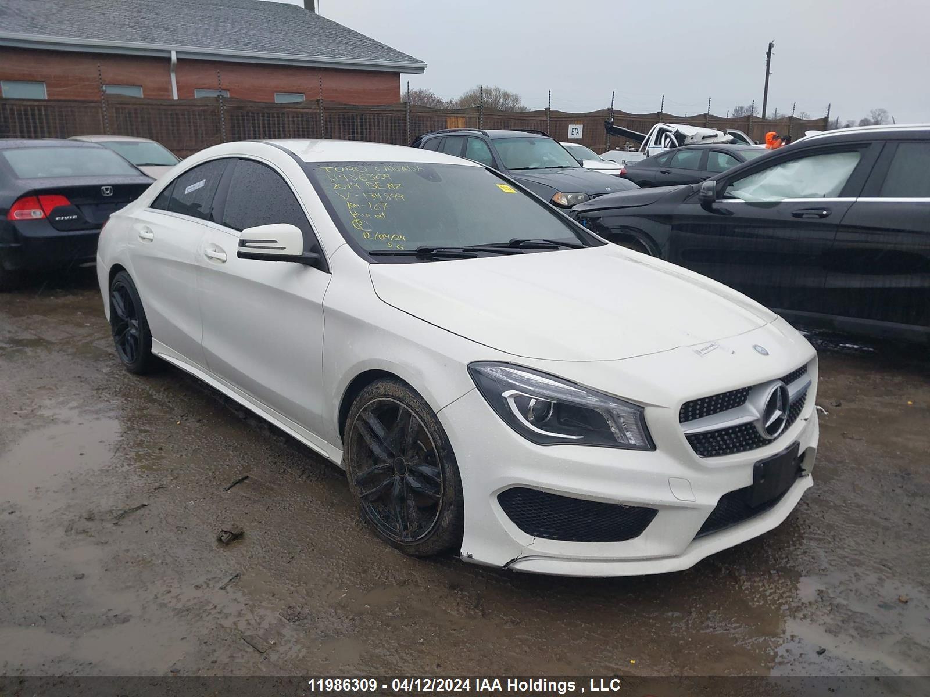 MERCEDES-BENZ CLA-KLASSE 2014 wddsj4eb0en134899