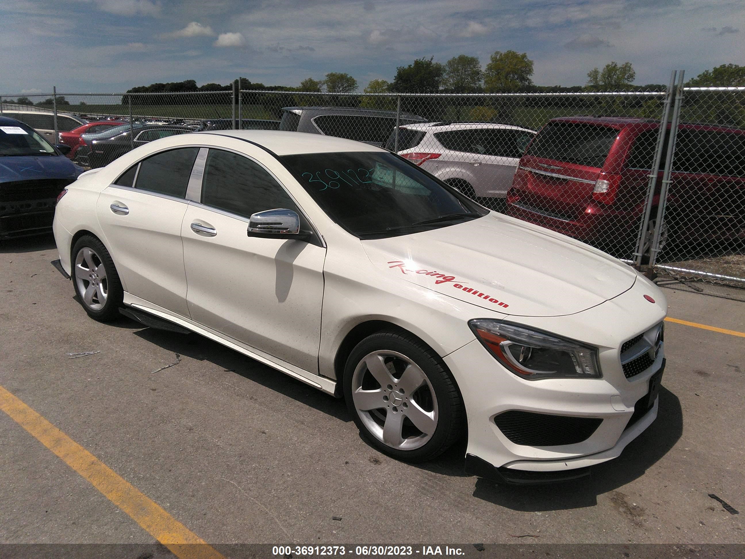 MERCEDES-BENZ CLA-KLASSE 2014 wddsj4eb1en123491