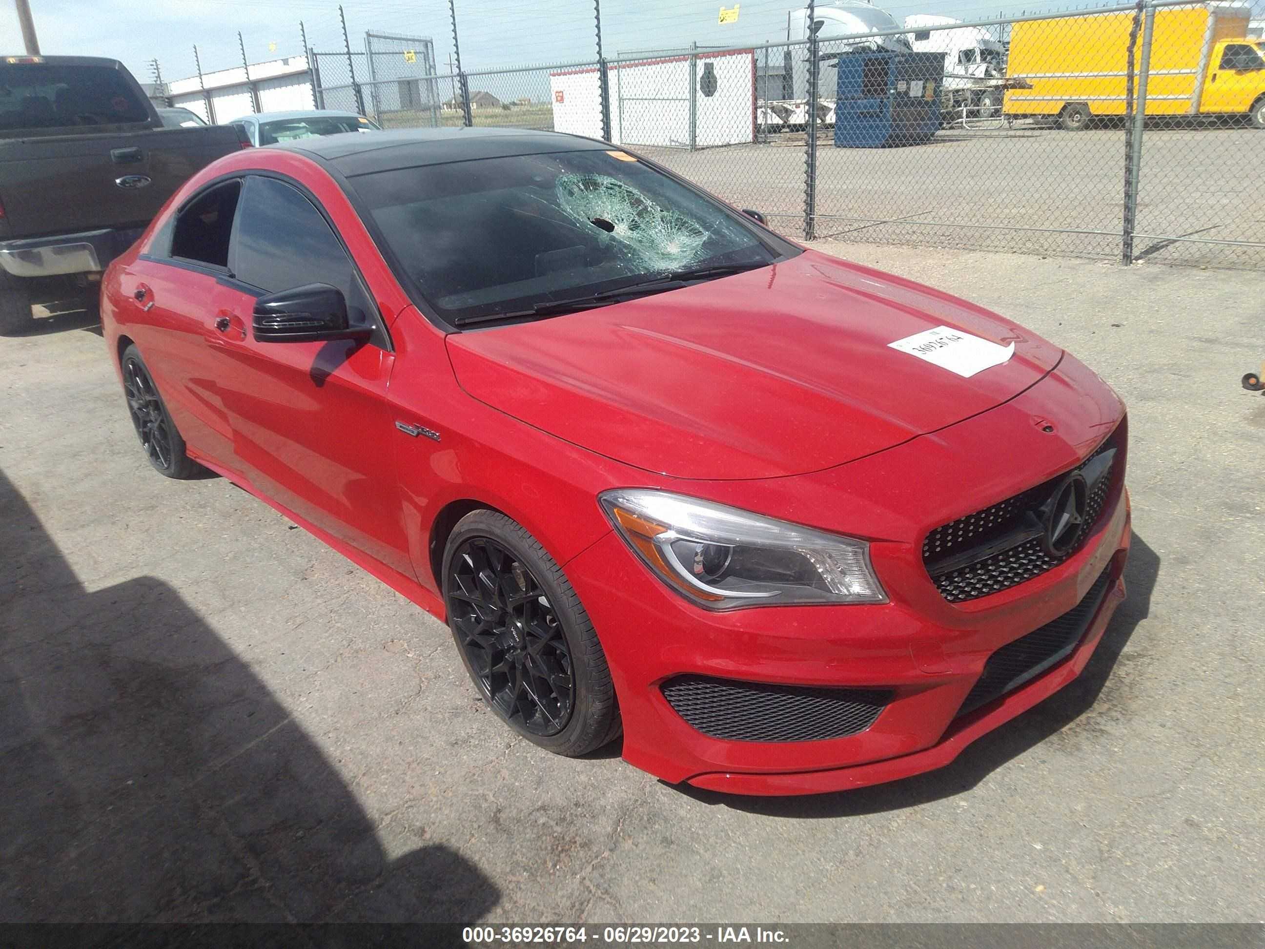 MERCEDES-BENZ CLA-KLASSE 2016 wddsj4eb5gn382973