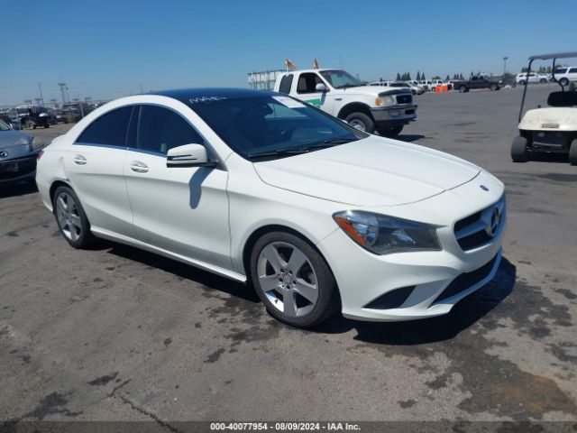 MERCEDES-BENZ CLA-CLASS 2015 wddsj4eb6fn243515